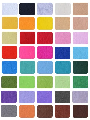 40Pcs Felt Fabric Sheets  8 x 12 inch DIY Craft Felt 1mm Thick  Non-Woven Fabric for Patchwork  School Projects  Decoration  40 Assorted Colors (20 x 30cm) 40 sheets - product information 2