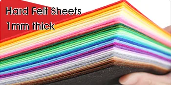 40Pcs Felt Fabric Sheets  8 x 12 inch DIY Craft Felt 1mm Thick  Non-Woven Fabric for Patchwork  School Projects  Decoration  40 Assorted Colors (20 x 30cm) 40 sheets - product information 3
