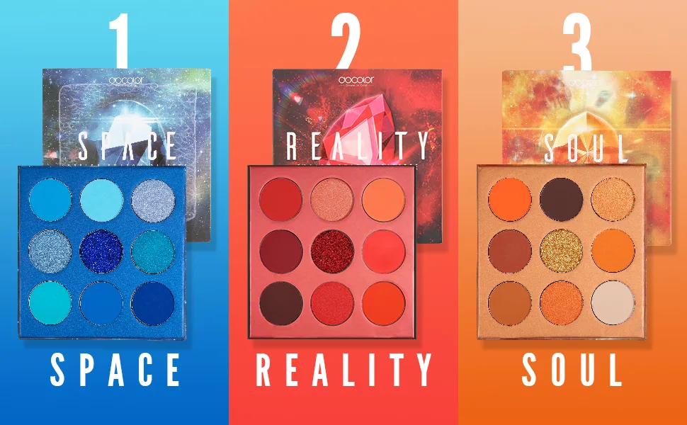 Docolor Eyeshadow Palette  Gemstone 54 Colors Makeup Palette Eye Shadow Matte Glitter Professional Makeup Eye Shadow Powder Long Lasting Waterproof Cosmetic Eyeshadow Palette - product information 23