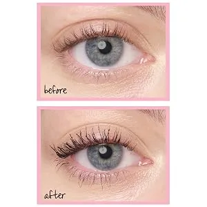 LAURA GELLER NEW YORK LashBOSS Bold Mascara  Black - Before & After