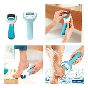LULUKO12PCs Replacement Rollers Compatible with Amope Pedi Perfect Wet&Dry Footfile (6Extra 6Regular(Blue)) - Amope Replacment Rollers