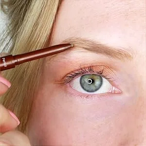 Mineral Fusion Retractable Brow Pencil  Medium Brown  0.003 Ounce - brow pencil