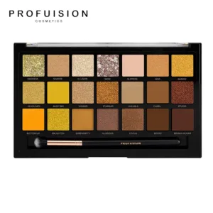 Gold Rush Eyeshadow Palette Collection & Brush by Profusion Cosmetics - product information 2