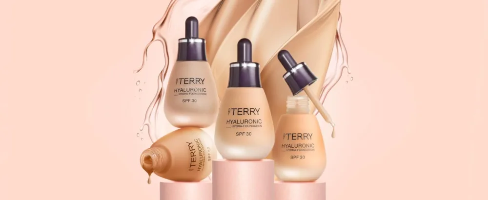 By Terry Hyaluronic Hydra-Foundation | SPF Liquid Foundation Makeup | Buildable Coverage | SPF 30 | Vegan | 30ml (1 fl oz) 300W Medium Fair - By Terry Hyaluronic Hydra-Foundation