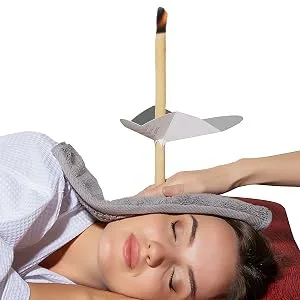 2 Ear Candling Treatment Towels with 10 Ear Candling Protective Discs. Please Note  Ear Candles not Included! - ear canding