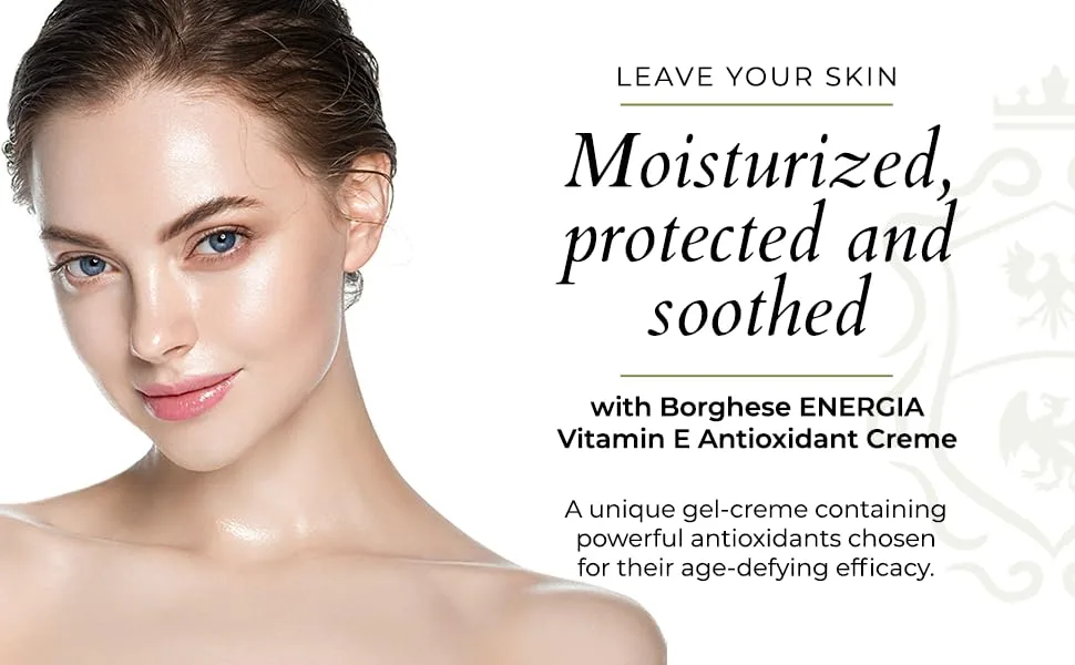 Borghese ENERGIA Vitamin E Antioxidant Creme - Vitamin E Cream - 1 FL Oz - ENERGIA Vitamin E Antioxidant Creme