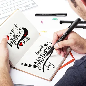 Calligraphy Pens  Hand Lettering Pen  10 Size Caligraphy Brush Pens for Beginner  Writing  Sketching  Drawing  Illustration  Scrapbooking  journaling - Art Drawings