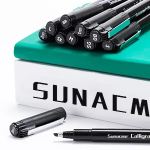 Calligraphy Pens  Hand Lettering Pen  10 Size Caligraphy Brush Pens for Beginner  Writing  Sketching  Drawing  Illustration  Scrapbooking  journaling - Calligraphy Pens