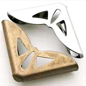 150PCS Book Corner Protector Metal Corner Cover for Scrapbook Album Menu Folder Include 50PCS Silver 50PCS Gold and 50PCS Bronze - product information 11