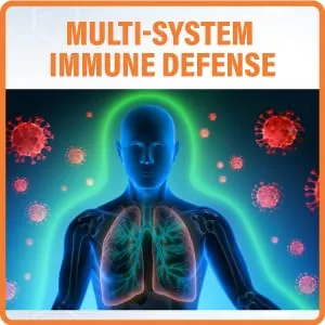 10 in 1 Immune Support Supplement - Dr. Approved with Vitamin C  Zinc  Elderberry  Echinacea  Turmeric  Probiotics- Immunity Booster for Multi-System Immune Defense & Respiratory Supplement - Multi system immune defense