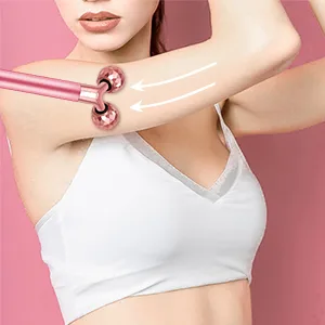 Face Massager Kit 3D Face Roller Massager T Shape Facial Massager Set Electric Skin Massager Tool - armmassag