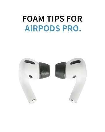 Comply  Professional Series Memory Foam Tips for All Shure Earbuds|Size Large  3 Pairs - airpods pro