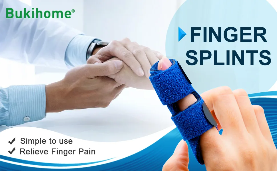 Bukihome 1 PC Finger Splint  Trigger Finger Splints  Mallet Finger Brace  Finger Support and Straightener for Index  Middle  Ring Finger - Tendon Release and Pain Relief - product information 8