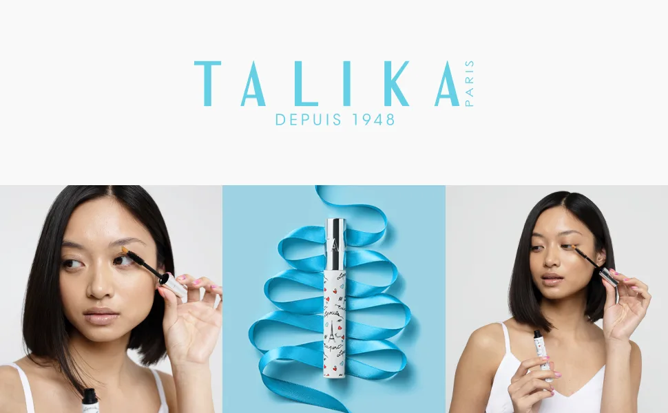 Talika Lipocils Expert Collector Edition 10ml - Ultimate Eyelash Growth Serum - Longer  Darker  Bolder Lashes - Professional Lash Formula for 70 Years - mascara black waterproof telescopic volume and length eye make