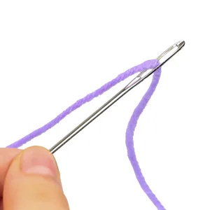 Hekisn Large-Eye Blunt Needles  6 Piece Pro Quality Stainless Steel Yarn Knitting Needles  Sewing Needles  Crafting Knitting Weaving Stringing Needles (6 Pieces) - easy to use blunt needle