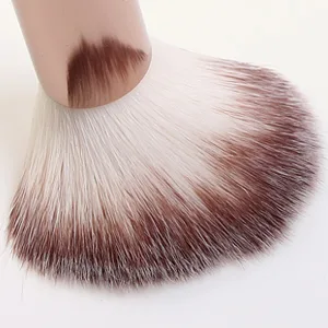 Makeup Brushes  18 Pcs Professional Premium Synthetic Make Up Brushes  Foundation Powder Concealers Eye Shadows Makeup Brush Set (Champagne Gold) - foundation brush