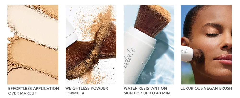 jane iredale Powder-Me SPF 30 Dry Sunscreen Refill Set Translucent - tiles