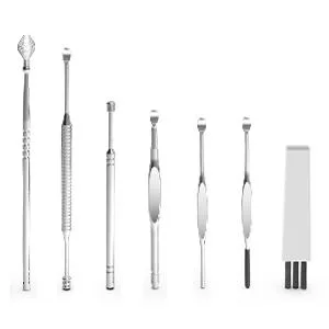 VITCOCO Ear Wax Removal Tool  1920P HD Ear Cleaner with 6 LED Lights  3mm Mini Visual Ear Camera  Ear Cleaning Kit for iPhone  iPad  Android Black - ear cleaner