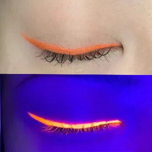 Maydear 6 Colors Water Activated Eyeliner gel Set-UV Blacklight Body Face Paint Makeup   Light Color Set - product information 7