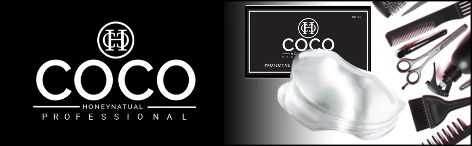 (100 PCS) Cocohoney Face Film Cover Shields Visors  Disposable Face Shields for Hairspray Salon Supplies  Microblading  Permanent Makeup  Shower  and Eyebrows Eyelash Extensions Eye Eyelid - product information 1