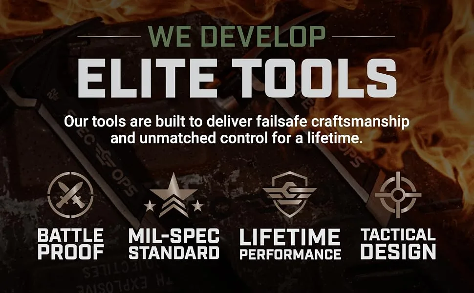 Spec Ops - SPEC-C1-34 Tools Wood Chisel  3/4 Blade  High-Carbon Steel Blade  Shock-Absorbing Grip  3% Donated to Veterans - Spec Ops Tools