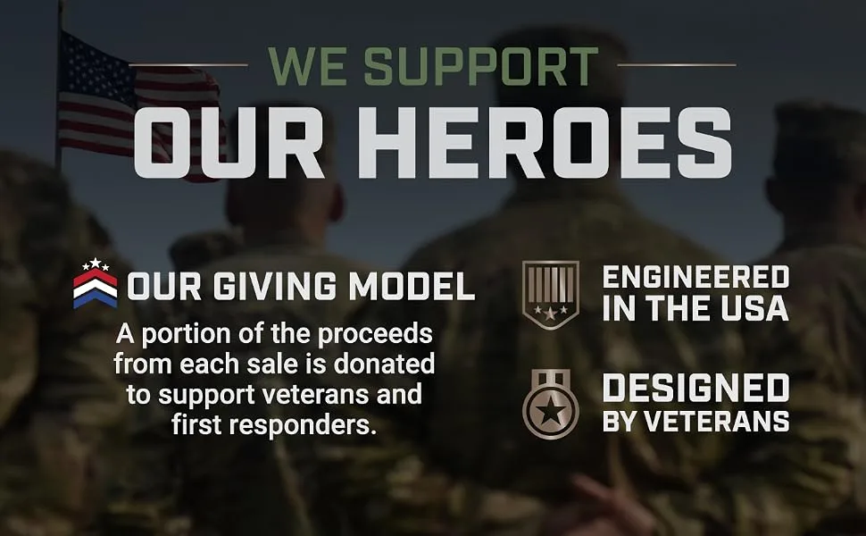 Spec Ops - SPEC-C1-34 Tools Wood Chisel  3/4 Blade  High-Carbon Steel Blade  Shock-Absorbing Grip  3% Donated to Veterans - Spec Ops Tools