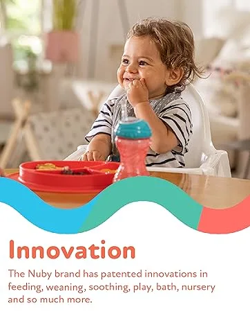 Nuby Vibe-Eez Teether  Lion - Nuby, brand, brand story, experience, philosophy, commitment, brand identity, values, stand for