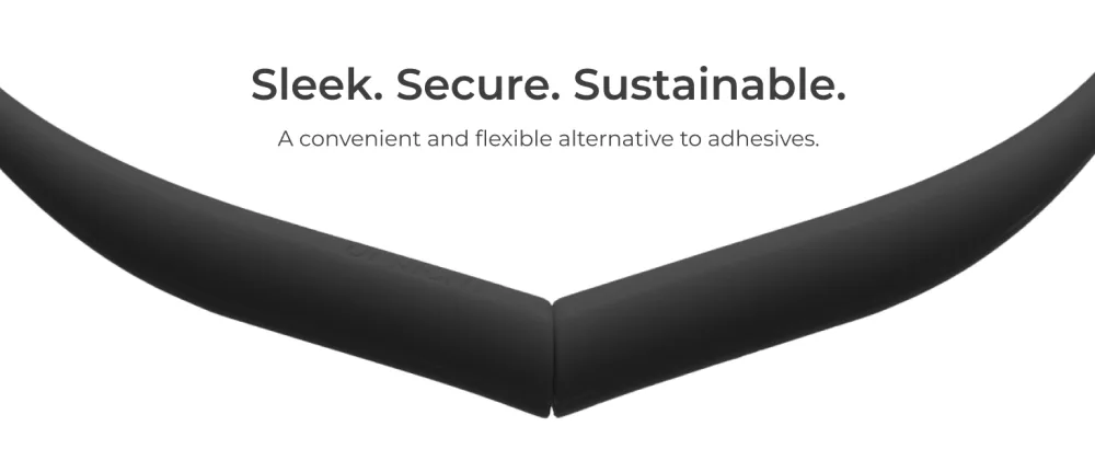Upright Magnetic Necklace for GO2 and GOS Posture Trainers (Black) - Sleek. Secure. Sustainable