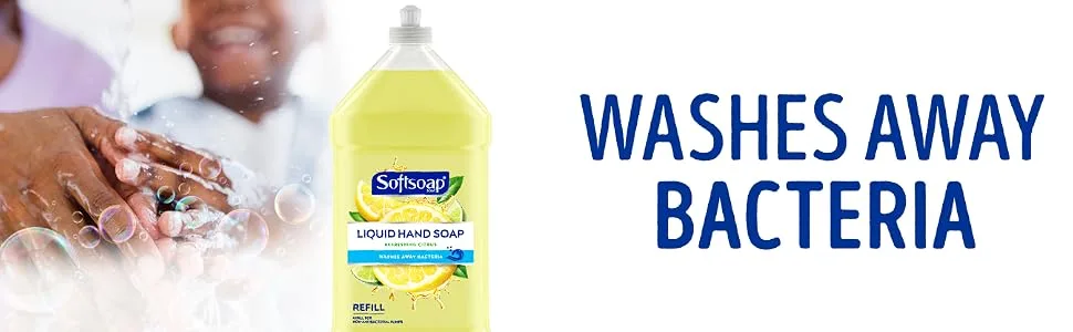 Softsoap Liquid Hand Soap Refill  Refreshing Citrus with Lemon Scent - 32 Fluid Ounce - hand wash