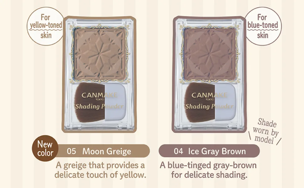 CANMAKE Shading powder 05 Moon Greige - shade