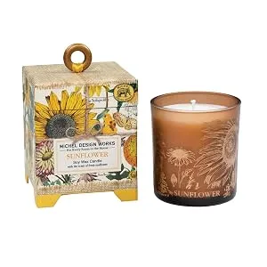 Michel Design Works Scented Foaming Hand Soap and Napkin Caddy Set  Sunflower - CAN350