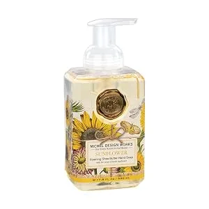Michel Design Works Scented Foaming Hand Soap and Napkin Caddy Set  Sunflower - FOA350