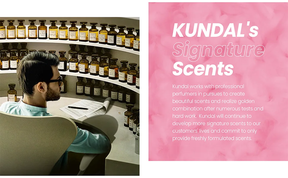 Kundal Baby Powder HONEY & MACADAMIA Natural Moisturizing Body Wash - 16.9 fl.oz(500ml) x2 bottles - product information 3