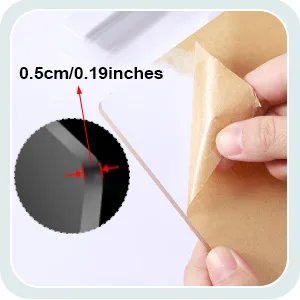 4 Pieces Acrylic Solid Clay Roller Clear Acrylic Sheet Rectangle Shape Backing Board Flexible Polymer Clay Cutters Carbon Steel Blades for DIY Shaping Modelling Sculpting Tools - product information 2