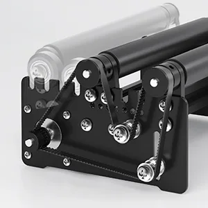 ORTUR Laser Rotary Roller  360  Laser Engraver Y-axis Rotary Module for Engraving Cylindrical Objects Cans  7 Adjustment Diameters  Min to 8mm  Compatible with Most Laser Engraving Machines - laser rotary roller