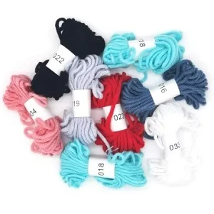 Maydear Punch Needle Starter Kit for Beginner Cartoon Rug Hooking Beginner Kit  with an Embroidery Pen and 9.8'' Hoop - Butterfly - Absolutely enough wool