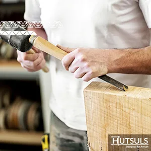 Hutsuls Leather Strop Block with Compound - Get Razor-Sharp Edges with Knife Strop Kit  Easy to Use Quality Non-Slip Leather Stropping Block & Leather Honing Strop Step-by-Step Guide Included - Hutsuls WOODWORKING TOOLS & CRAFTING BLADES