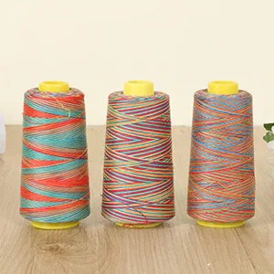 Serger Thread  All-Purpose Thread for Sewing  White Thread  Polyester Sewing Thread  4 Cones of 3000 Yards Each Spool Thread for Sewing Machine Thread 4 white - serger thread cones