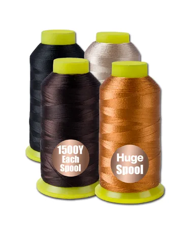 Serger Thread  All-Purpose Thread for Sewing  White Thread  Polyester Sewing Thread  4 Cones of 3000 Yards Each Spool Thread for Sewing Machine Thread 4 white - sewing thread