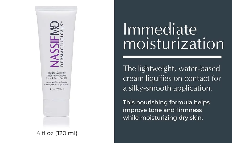 NASSIF MD Hydro-Screen Intense Hydration Face And Body Souffle Jar - Hydro-Screen Soufflé