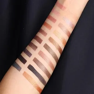 UCANBE Luxury Gathering Neutral Eyeshadow Makeup Palette  Naked Shimmer Matte Metallic Glitter Subtle Eyes Shadow High Pigmented Nudes Creamy Smokey Pallet Set (Neutral Shades) - color swatches 1