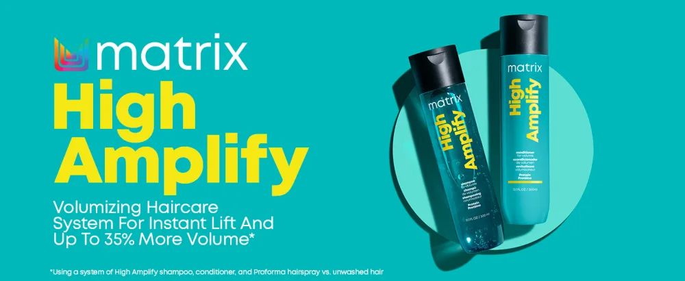 Matrix High Amplify Micro-Fine Dry Shampoo | Lightweight Dry Shampoo | For Volumizing Next Day Hair | For All Hair Types | 4 Fl. Oz. - regimen,routine,bath,shower,night,day,daily,cleanse,conditioner,treatment,deep,conditioner,shampoo