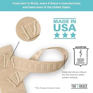 Tuli's X Brace  Arch Support Brace and Compression for Sever s Disease  Plantar Fasciitis  Flat Feet  Fallen Arches  Over-Pronation and Heel Pain  2 Pairs  Medium Medium (2 Pair) - severs disease brace