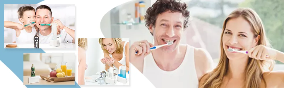 BEZOX Minimalist Toothpaste Tube Squeezers(Set of 2)  Toothpaste Roller Squeeze Tool  Eco-Friendly Toothpaste Holder Dispenser - White - toothpaste tube roller squeezer