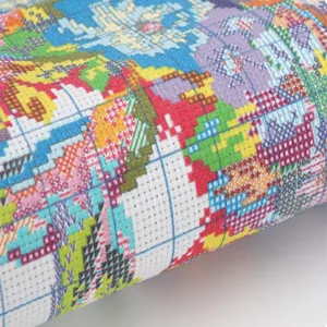 Maydear Cross Stitch Kits Stamped Full Range of Embroidery Starter Kits for Beginners DIY 14CT 2 Strands - Starry Night of Van Gogh 18.1 13.8 inch - product information 4