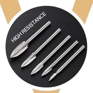 10 Pieces Wood Carving Drill bits Wood Carving Engraving Tools Rotary Carving bits DIY Woodworking Drill Accessories - product information 2