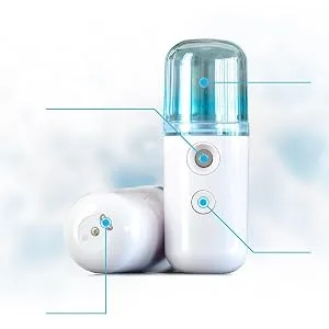 Spread Pixie Dust Nano Mister Sanitizer Spray Disinfectant Mist Sanitizing Spray Machine for Home  Office Car Hotel Mist Sanitizer Sprayer (White) - product information 5