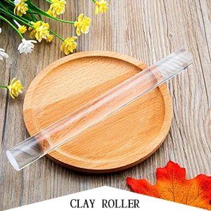 8 Pieces Acrylic Clay Roller Set  4 Polymer Clay Cutters 2 Clay Roller 2 Acrylic Sheet  Clay Roller with Rectangle Shape Backing Board Polymer Clay Tools and Supplies for Shaping Sculpting Modelling - sdsad