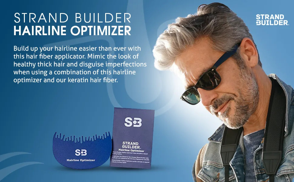 Strand Builder Hairline Optimizer for Thinning Hair  Hair Loss Products Tool for Guiding Hair Fiber Spray - Strand Builder Hair Line Optimizer (B08GL3QXXB)