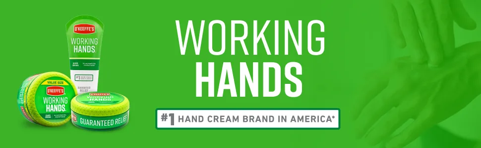 O'Keeffe's Winter Essentials Including Working Hands  Healthy Feet and Skin Repair - Working Hands Hand Cream